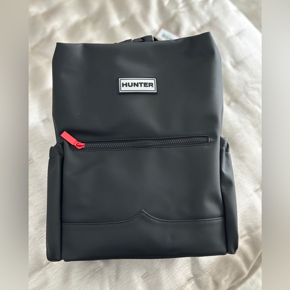 Hunter Top Clip Backpack Bag Black NEW with Tags - Picture 4 of 10